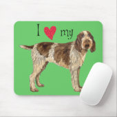 I Liebe mein Spinone Italiano Mousepad (Mit Mouse)