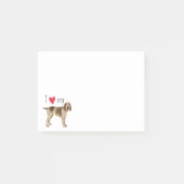 I Liebe mein Spinone Italiano Post-it Klebezettel (Vorderseite)