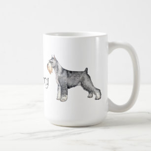 I Liebe mein StandardSchnauzer Kaffeetasse