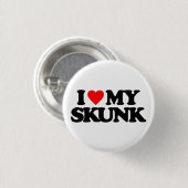I LIEBE MEIN STINKTIER BUTTON (Vorne & Hinten)