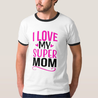 I LIEBE MEIN SUPAR MAMA TI-SHART T-Shirt