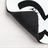 I Liebe mein Tattoed Seemann Mousepad (Ecke)