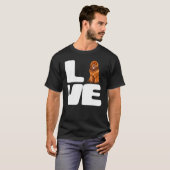 I Liebe Mein tibetischer Mastiff T-Shirt (Vorne ganz)