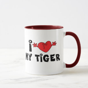 I Liebe mein Tiger Tasse