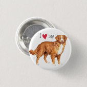 I Liebe mein Toller Button (Vorne & Hinten)