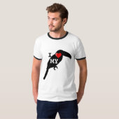 I Liebe mein toucan T-Shirt (Vorne ganz)