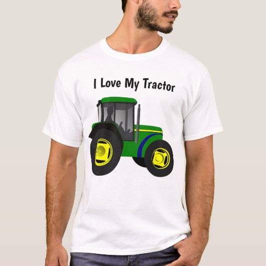 I Liebe mein Traktor T-Shirt (Vorderseite)