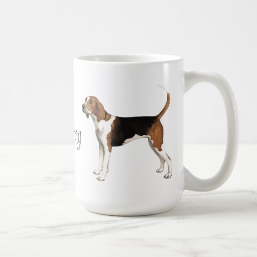 I Liebe mein Treeing Wanderer Kaffeetasse (Rechts)