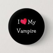 I Liebe Mein Vampir Button (Vorderseite)