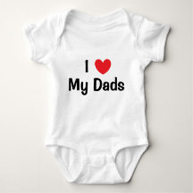 I Liebe mein Vater-Baby-Strampler