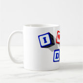 I LIEBE MEIN VATER KAFFEETASSE (Links)