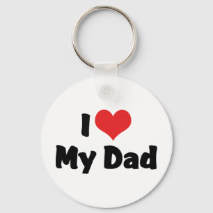 I Liebe Mein Vater Schlüsselanhänger