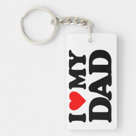 I LIEBE MEIN VATER SCHLÜSSELANHÄNGER