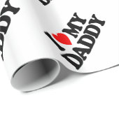 I LIEBE MEIN VATI GESCHENKPAPIER (Rolleneckpunkt)