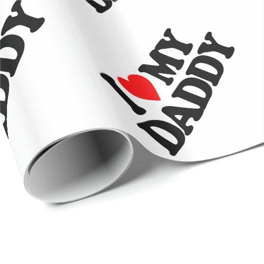 I LIEBE MEIN VATI GESCHENKPAPIER (Rolleneckpunkt)