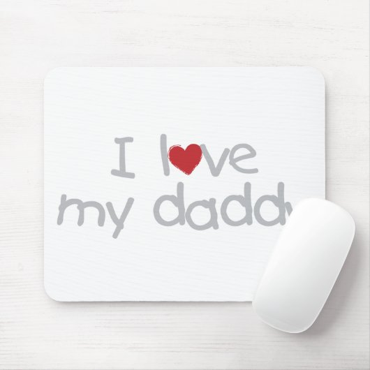 I Liebe mein Vati Mousepad (Mit Mouse)