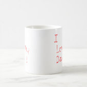 I Liebe mein Vati! Tasse (Mittel)
