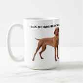 I Liebe Mein Vizsla Kaffeetasse (Links)