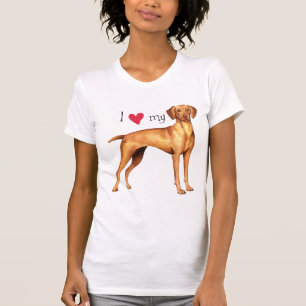 I Liebe mein Vizsla T-Shirt