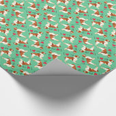 I Liebe mein WaliserSpringerSpaniel Geschenkpapier (Ecke)