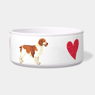 I Liebe mein Welsh Springer Spanier Napf
