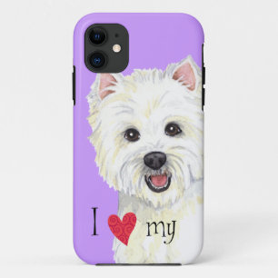 I Liebe mein Westie Case-Mate iPhone Hülle