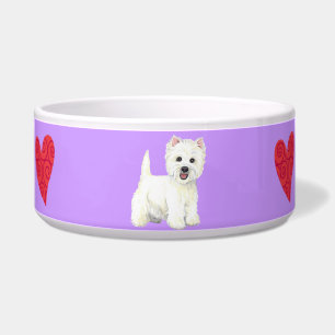I Liebe mein Westie Napf