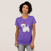 I Liebe mein Westie T-Shirt (Vorne ganz)