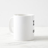 I LIEBE MEIN WINDHUND KAFFEETASSE (Vorderseite Links)