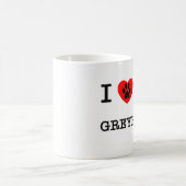 I LIEBE MEIN WINDHUND KAFFEETASSE (Mittel)