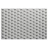 I Liebe mein Windhund! Stoff (Yard (91,4 cm))