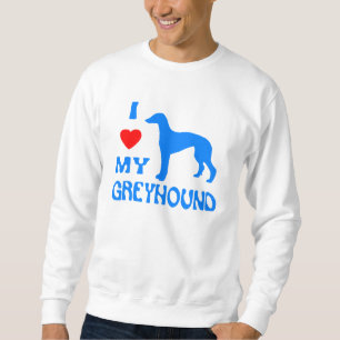 I LIEBE MEIN WINDHUND SWEATSHIRT