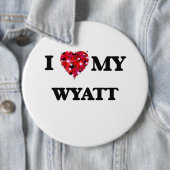 I Liebe MEIN Wyatt Button (Beispiel)