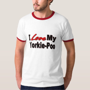 I Liebe mein Yorkie-Poo T-Shirt