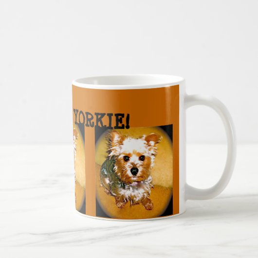 I LIEBE MEIN YORKIE! TASSE (Rechts)