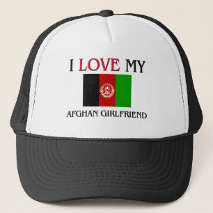 I Liebe meine afghanische Freundin Truckerkappe