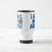 I Liebe meine Akita-Reise-Tasse Reisebecher (Mittel)