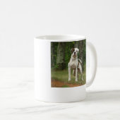 I LIEBE MEINE AMERIKANISCHE BULLDOGGE KAFFEETASSE (VorderseiteRechts)