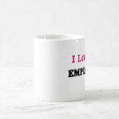 I Liebe meine Angestellten Kaffeetasse (Mittel)