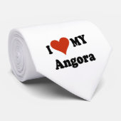 I Liebe meine Angora-Katzen-Waren Krawatte (Gerollt)