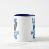I Liebe meine australische Kelpie-Tasse Tasse (Zentrum)