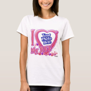 I Liebe Meine BESTE FREUNDIN rosa/lila T-Shirt