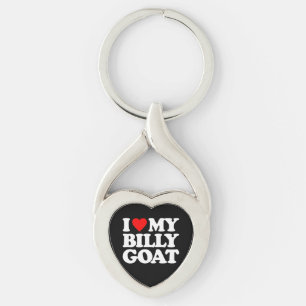 I LIEBE MEINE BILLY-ZIEGE SCHLÜSSELANHÄNGER