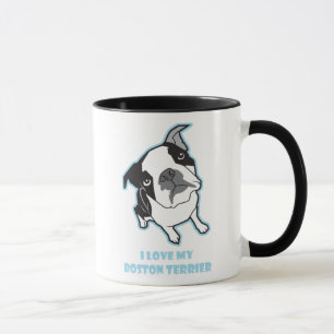 I Liebe meine Boston-Terrier-Tasse Tasse