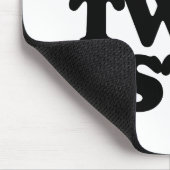 I LIEBE MEINE DOPPELschwester Mousepad (Ecke)