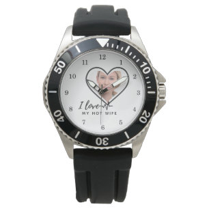 I Liebe Meine EHEFRAU - Bester Freund Personalisie Armbanduhr