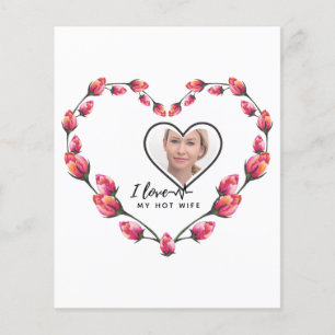 I Liebe Meine EHEFRAU - Bester Freund Personalisie Flyer