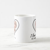 I Liebe Meine EHEFRAU - Bester Freund Personalisie Kaffeetasse (Mittel)