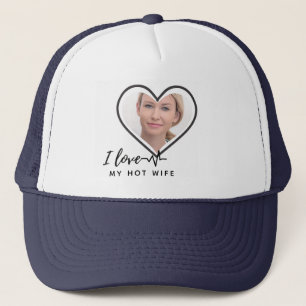 I Liebe Meine EHEFRAU - Bester Freund Personalisie Truckerkappe