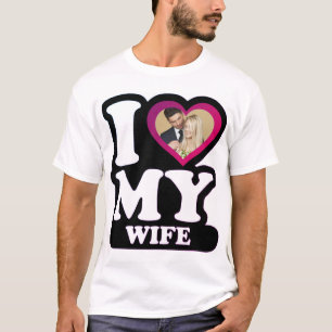 I Liebe Meine Ehefrau Miami - Kundenspezifisches F T-Shirt